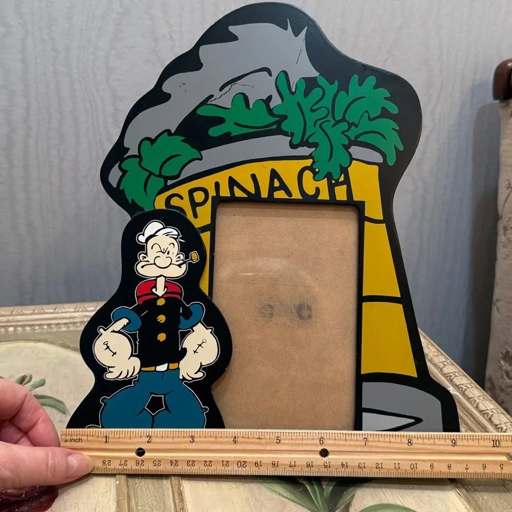 Vintage 1998 Popeye the Sailor Man Spinach Photo Picture Frame